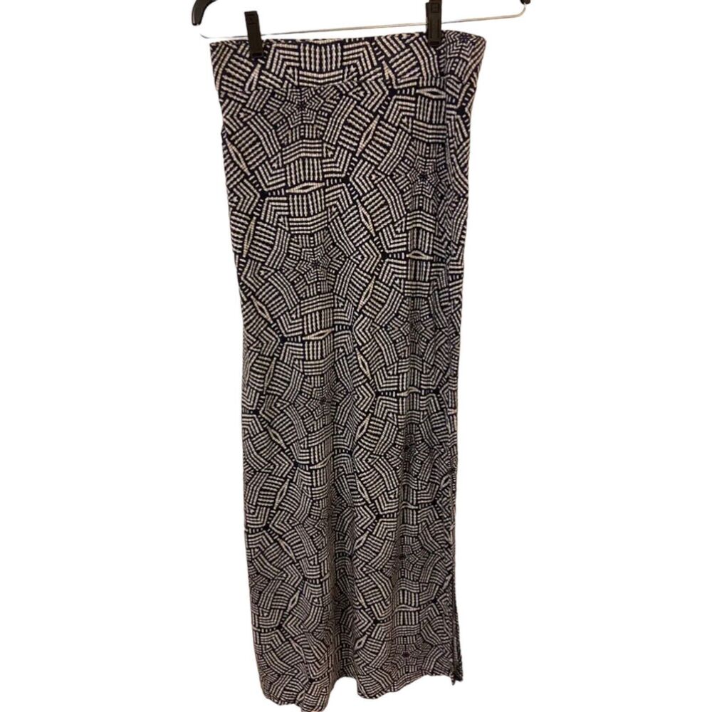 Aeropostale Maxi Skirt Juniors Size S Long Blue Side Slits
